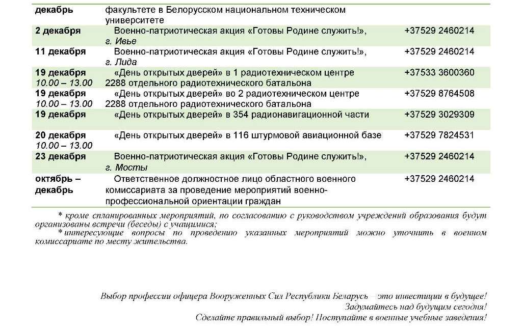 АФИША МЕРОПРИЯТИЙ ВОЕННО-ПРОФЕССИОНАЛЬНОЙ ОРИЕНТАЦИИ ГРАЖДАН _Страница_3